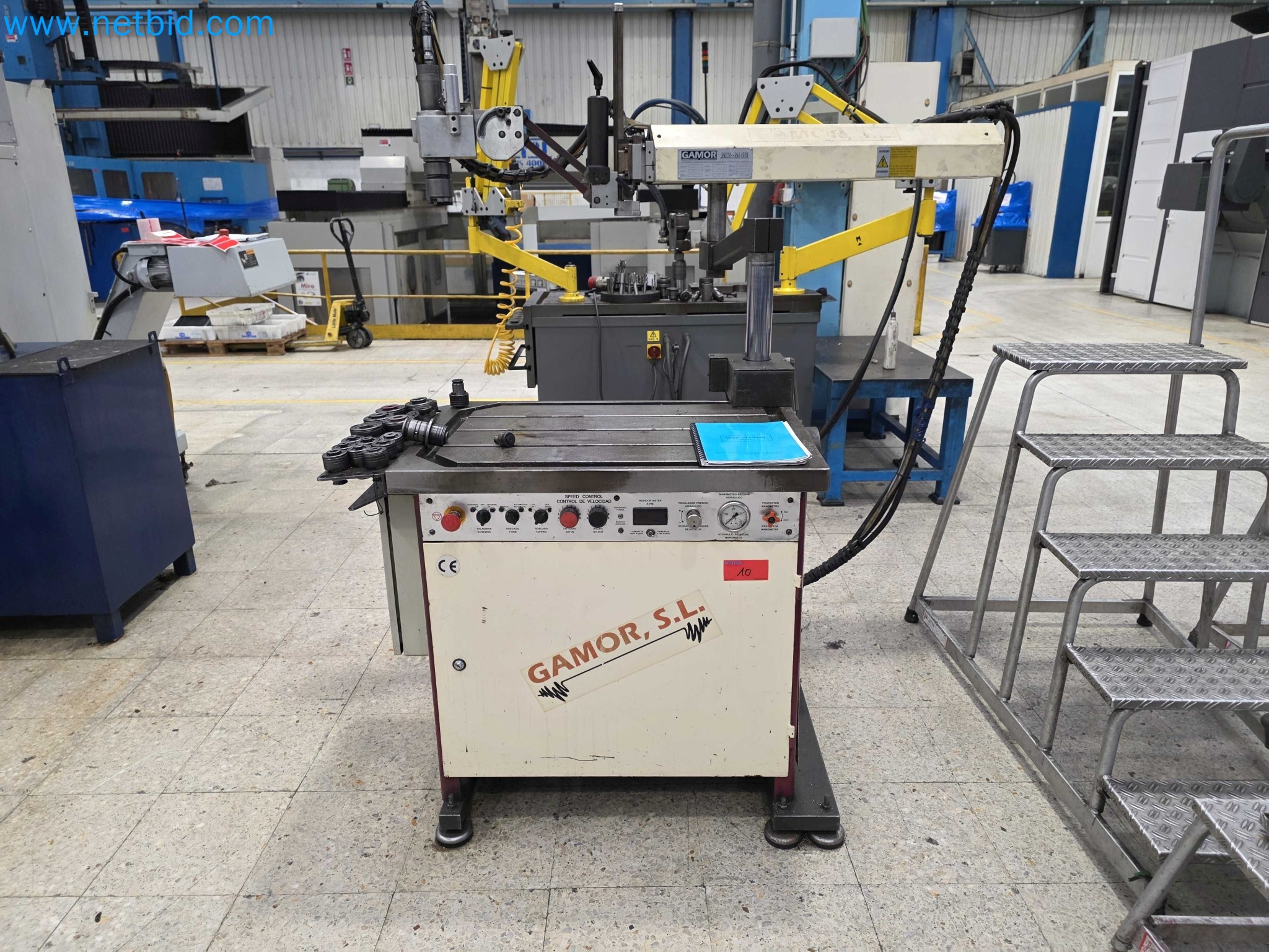 Gewindeschneidmaschine GAMOR MTC 2-48